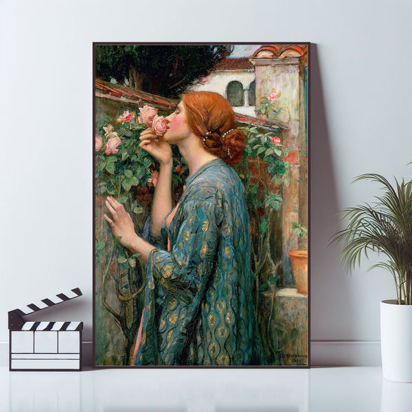 The Soul of the Rose Poster, Canvas material poster, Keepsake, High Quality Print, Home Decor, Art Poster For Gift, Wall Art Print 1643949688