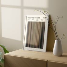 The Sound Of Music Movie Barcode Print, The Sound Of Music Print, The Sound Of Music Poster, The Sound Of Music Wall Art 1627716490