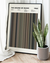 The Sound Of Music Movie Barcode Print, The Sound Of Music Print, The Sound Of Music Poster, The Sound Of Music Wall Art 1627716490