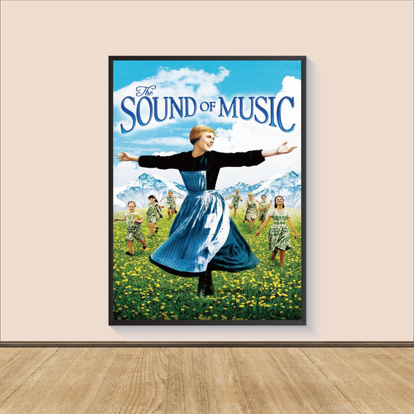 The Sound of Music Movie Poster Print, Canvas Wall Art, Room Decor, Movie Art, Gifts for HimHer, Wall Art Print, Art Poster For Gift 1557373518
