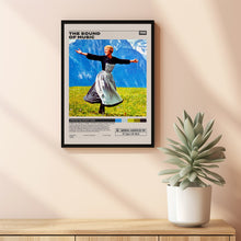 The Sound of Music, Robert Wise, Minimalist Movie Poster, A3 poster
