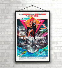 The Spy Who Loved Me - James Bond 007 Movie Poster High Quality Print Photo Wall Art Canvas Cloth Poster 1630592238