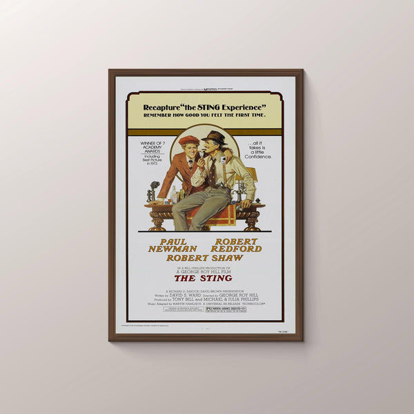 The Sting Movie Poster Classic film-Poster Gift- Room Decor Wall Art 1529976356