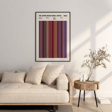 The Super Mario Bros Movie Barcode Print, The Super Mario Bros Movie Print, The Super Mario Bros Movie Poster 1617490834