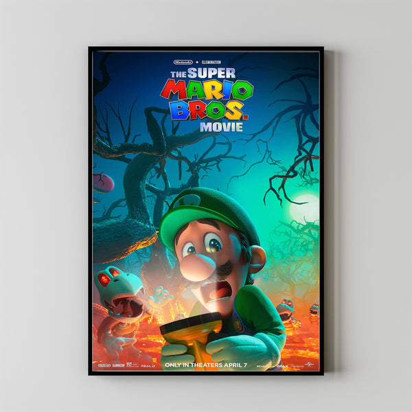 The Super Mario Bros Movie Movie Poster 2023 FilmRoom Decor Wall ArtPoster GiftCanvas prints 3 - Copy (2)