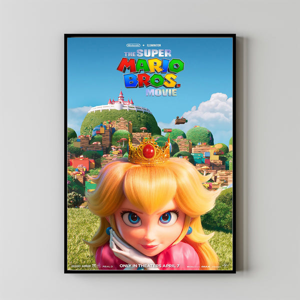The Super Mario Bros Movie Movie Poster 2023 FilmRoom Decor Wall ArtPoster GiftCanvas prints 3 - Copy (4)