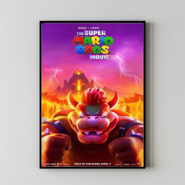 The Super Mario Bros Movie Movie Poster 2023 FilmRoom Decor Wall ArtPoster GiftCanvas prints 9
