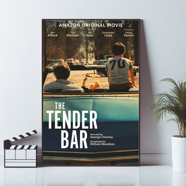 The Tender Bar  Movie Poster,Art Poster, Canvas Material Gift, Home Decor, High Quality Reproduction, Keepsake 1623971683