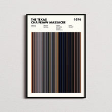 The Texas Chainsaw Massacre Movie Barcode Print, The Texas Chainsaw Massacre Print, The Texas Chainsaw Massacre Poster 1664700853