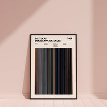 The Texas Chainsaw Massacre Movie Barcode Print, The Texas Chainsaw Massacre Print, The Texas Chainsaw Massacre Poster 1664700853