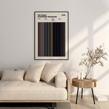 The Texas Chainsaw Massacre Movie Barcode Print, The Texas Chainsaw Massacre Print, The Texas Chainsaw Massacre Poster 1664700853