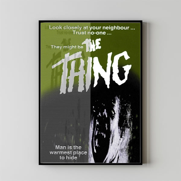 The Thing 1982 Poster Art Print Movie Posters Gift for Movie lovers112
