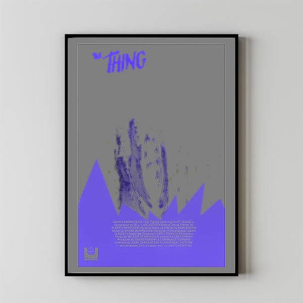 The Thing 1982 Poster Art Print Movie Posters Gift for Movie lovers 12