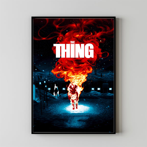 The Thing 1982 Poster Art Print Movie Posters Gift for Movie lovers 4