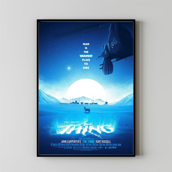 The Thing 1982 Poster Art Print Movie Posters Gift for Movie lovers 9