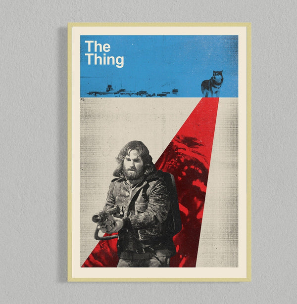 The Thing Mid Century Movie Poster  Film Posters  Minimalist Movie Poster    Wall Art Poster 1185799995