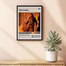 The Thing, John Carpenter, Minimalist Movie Poster modern,