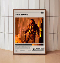 The Thing, John Carpenter, Minimalist Movie Poster modern,