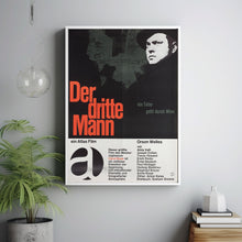The Third Man Movie Poster Print, Canvas Wall Art, Room Decor, Movie Art