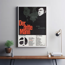 The Third Man Movie Poster Print, Canvas Wall Art, Room Decor, Movie Art