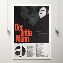 The Third Man Movie Poster Print, Canvas Wall Art, Room Decor, Movie Art 1