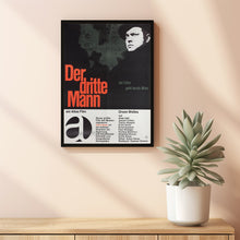 The Third Man Movie Poster Print, Canvas Wall Art, Room Decor, Movie Art 1