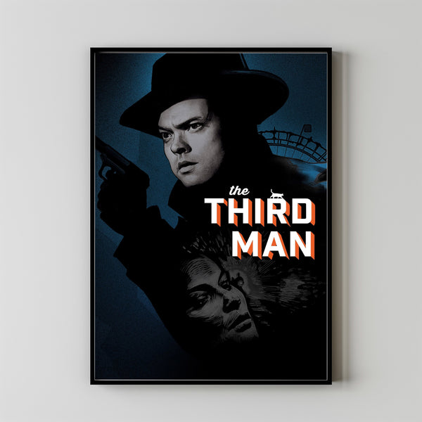 The Third Man Movie Poster,Film Fan Collectibles,Vintage Movie Poster,Home Decor,Wall Art,Poster Gifts