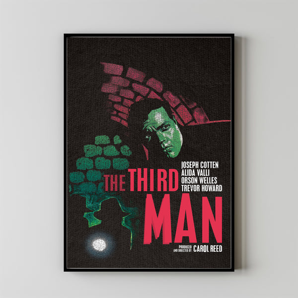 The Third Man Movie Poster,Film Fan Collectibles,Vintage Movie Poster,Home Decor,Wall Art,Poster Gifts 1