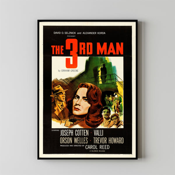The Third Man Movie Poster,Film Fan Collectibles,Vintage Movie Poster,Home Decor,Wall Art,Poster Gifts 4