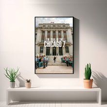 The Trial of the Chicago 7, Movie Poster, Wall Art Prints, Art Poster, Canvas Material Gift, Keepsake, Home Decor, Live Room Wall Art 1610336803
