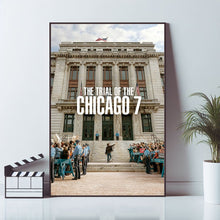 The Trial of the Chicago 7, Movie Poster, Wall Art Prints, Art Poster, Canvas Material Gift, Keepsake, Home Decor, Live Room Wall Art 1610336803