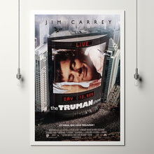 The Truman Show Movie Poster Print, Canvas Wall Art, Room Decor, Movie Art