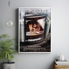 The Truman Show Movie Poster Print, Canvas Wall Art, Room Decor, Movie Art