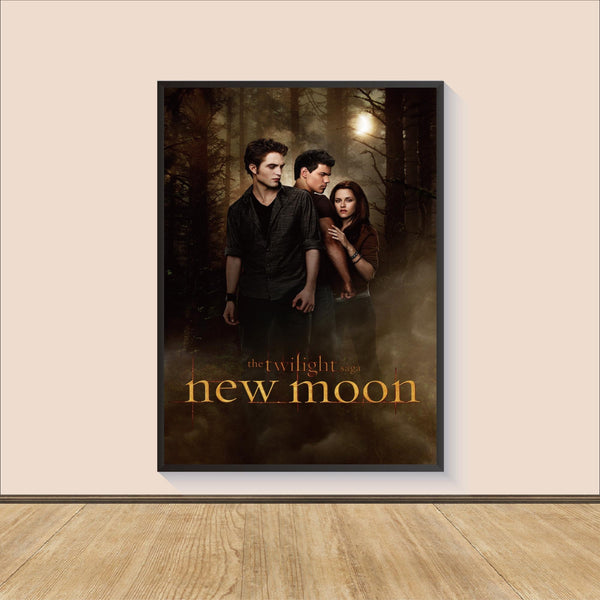 The Twilight Saga New Moon Movie Poster Print, Canvas Wall Art, Room Decor, Movie Art, Gifts for HimHer, Wall Art Print 1556567118
