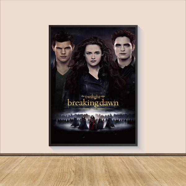 The Twilight Saga：Breaking Dawn Movie Poster Print, Canvas Wall Art, Room Decor, Movie Art, Gifts for HimHer, Movie Print, Art Print 1556568668