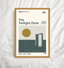 The Twilight Zone TV Series Poster, Simon Kinberg, Jordan Peele, Marco Ramirez, TV Series Poster, Midcentury Art, Minimalist Art, Wall Decor 1712815763