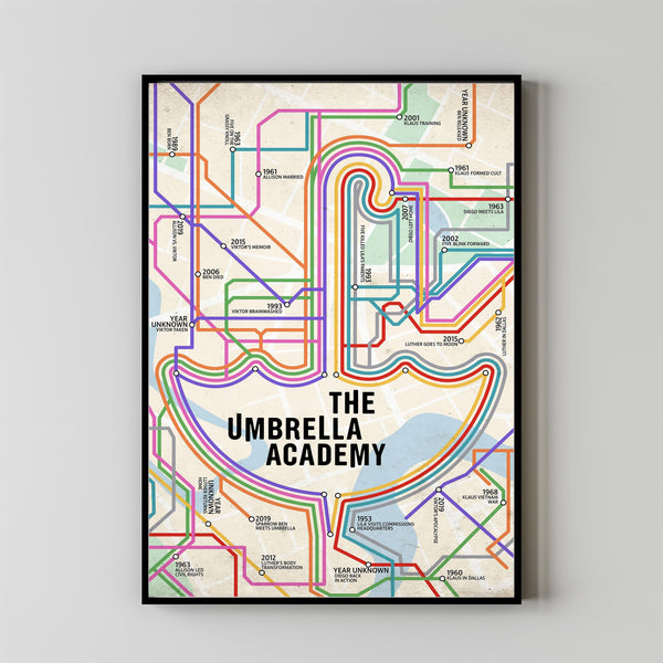 The Umbrella Academy Movie Poster,Film Fan Collectibles,Vintage Movie Poster,Home Decor,Wall Art,Poster Gifts 1
