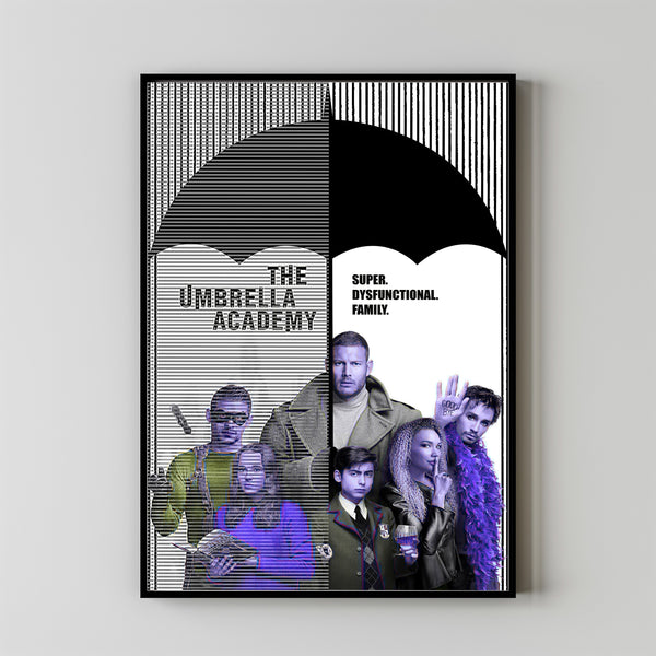 The Umbrella Academy Movie Poster,Film Fan Collectibles,Vintage Movie Poster,Home Decor,Wall Art,Poster Gifts 4
