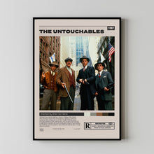 The Untouchables, Brian De Palma, Jim Rash, Minimalist Movie Poster