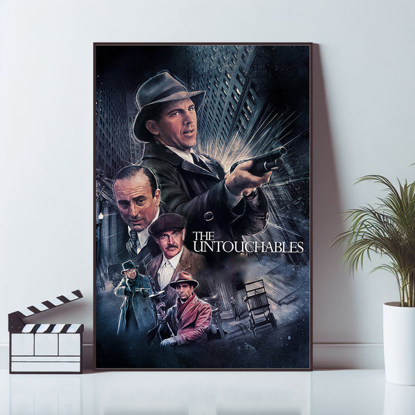 The Untouchables, Movie Poster, Wall Art Prints, Canvas Material Gift, Keepsake, Home Decor, Live Room Wall Art 1591851510