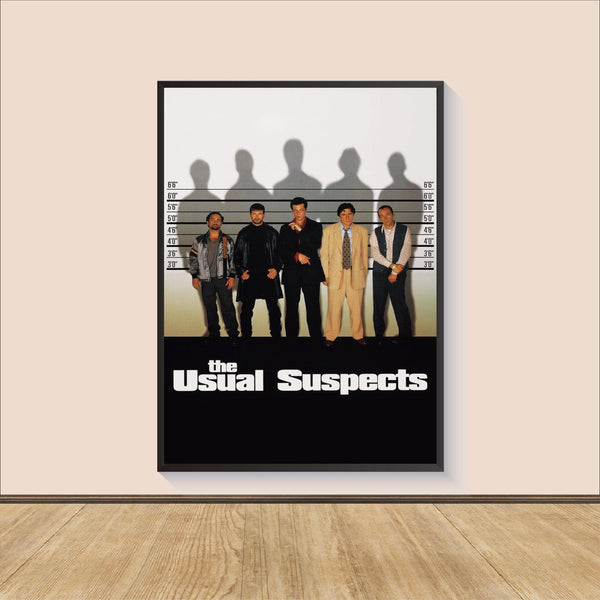The Usual Suspects Movie Poster Print, Canvas Wall Art, Room Decor, Movie Art, Gifts for HimHer, Movie Print, Art Print 1557375030