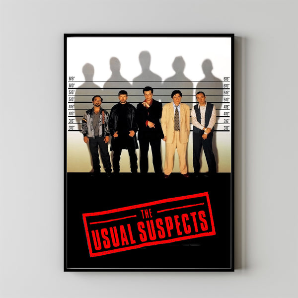 The Usual Suspects (1995) Poster Art Print Movie Posters Gift for Movie lovers 1