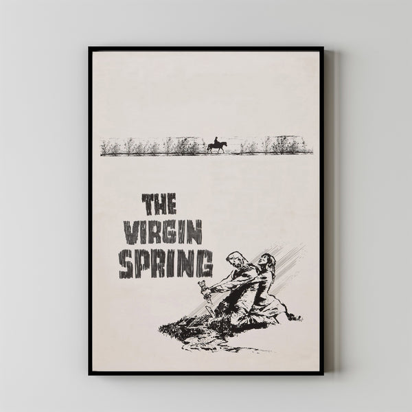 The Virgin Spring Movie Poster Art Print Movie Posters Gift for Movie lovers