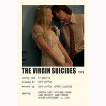 The Virgin Suicides (1999) Movie Poster Canvas Poster Minimalist Poster Art Print Gifts for Lover Mural Painting 1748521508