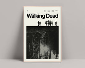 The Walking Dead - Minimalist Poster, The Walking Dead Poster, Walking Dead Print, Andrew Lincoln, Norman Reedus, Lauren Cohan, Steven Yeun 1358012437