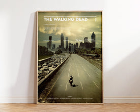 The Walking Dead Poster  Art Print  Movie Posters  TV Posters  Gift for Movie lovers 1287552866