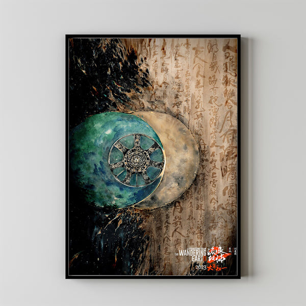 The Wandering Earth 2 Movie Poster 2023 FilmRoom Decor Wall ArtPoster GiftCanvas prints 6