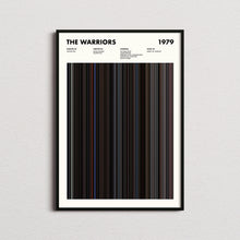 The Warriors Movie Barcode Print, The Warriors Print, The Warriors Poster, The Warriors Wall Art, The Warriors Art Print 1664679465
