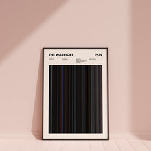 The Warriors Movie Barcode Print, The Warriors Print, The Warriors Poster, The Warriors Wall Art, The Warriors Art Print 1664679465
