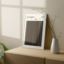 The Warriors Movie Barcode Print, The Warriors Print, The Warriors Poster, The Warriors Wall Art, The Warriors Art Print 1664679465